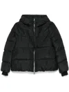 Herno Hooded Puffer Jacket In Black