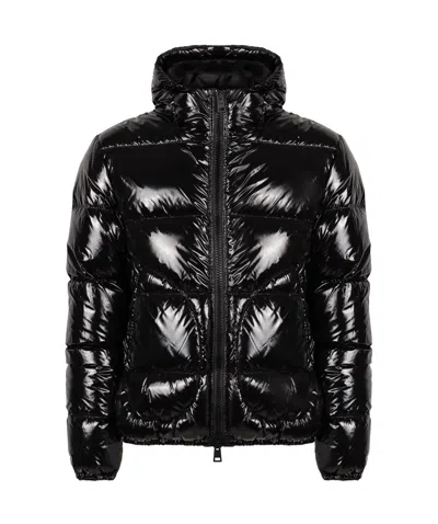 HERNO HERNO ZIP-UP HOODED COAT