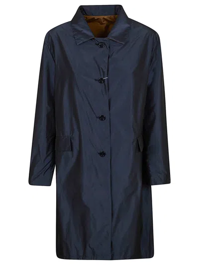 Herno Hooded Puffer Jacket In Blue