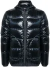Herno Hooded Puffer Jacket In Blue
