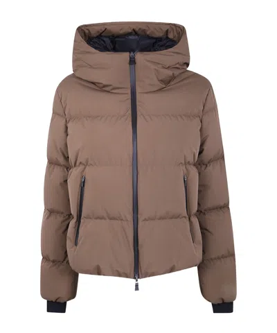 HERNO HOODED PUFFER JACKET