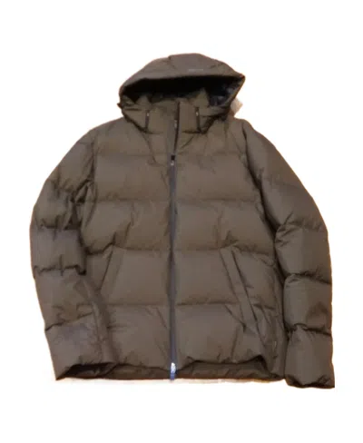 Herno Hooded Puffer Jacket In Green