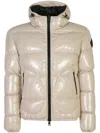 Herno Beige Puffer Down Jacket In Neutrals