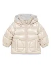 Herno Hooded Puffer Jacket In Neutrals