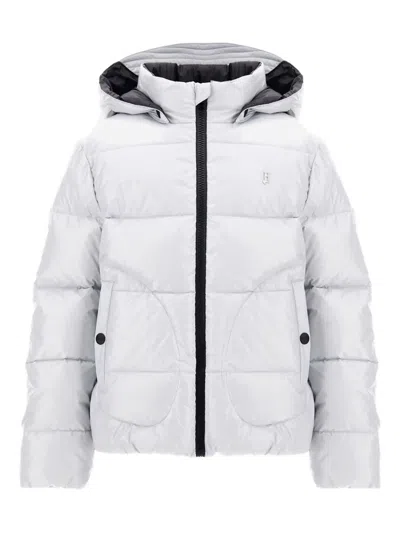 Herno 连帽蓬松夹克 In White