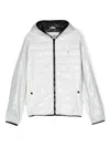 Herno Hooded Puffer Jacket In White