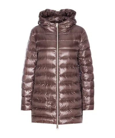 HERNO HERNO DRAWSTRING HOODED PUFFER JACKET