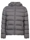 Herno Cashmere Bomber Jacket In Grey