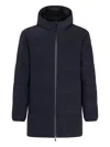 Herno Men Midi Hooded Down Jacket