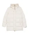Herno Hooded Quilted Coat In Black