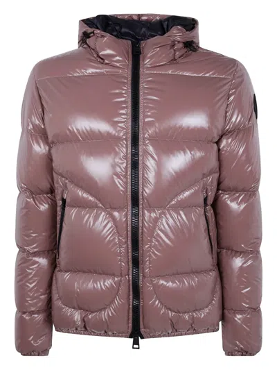 HERNO HOODED QUILTED JACKET
