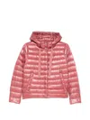 Herno Hooded Quilted Jacket In Multi