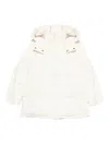 Herno Hooded Quilted Jacket In Neutral