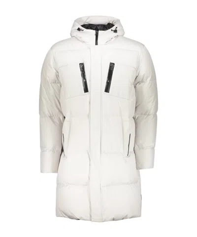 Herno Hooded Quilted Puffer Coat In White