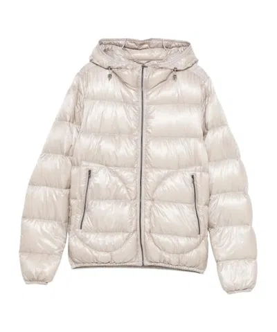 HERNO HOODED QUILTED PUFFER JACKET