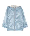Herno Hooded Rain Jacket In Blue