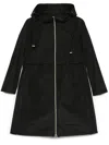 Herno Parka In New Techno Taffeta - Female Woman New Arrivals Black 46 In Black