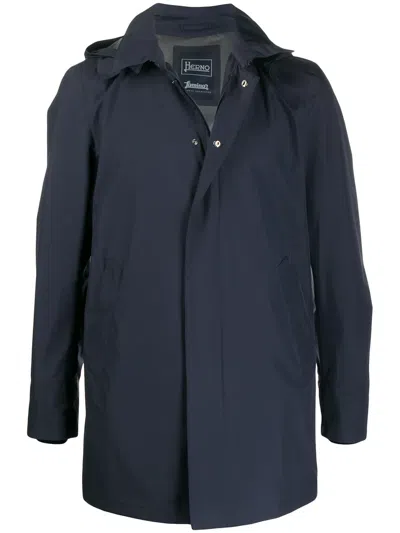 HERNO HOODED RAINCOAT