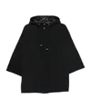 Herno Black Polyamide Elastane Travel Jacket In Black