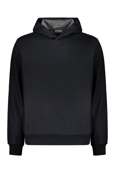Herno Hooded Sweatshirt In Black
