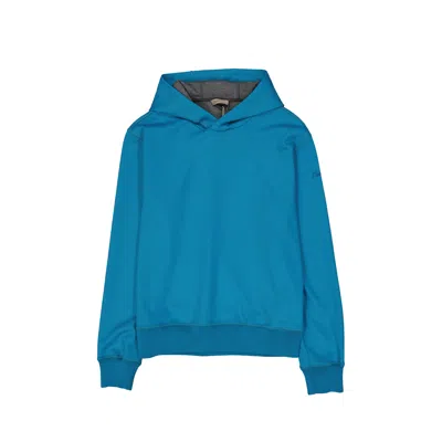 Herno Hooded Sweatshirt Men In Blue