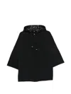 Herno Black Polyamide Elastane Travel Jacket In Black