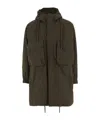 Herno Hooded Windbreaker In Black