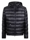 Herno Hooded Padded Jacket In Black