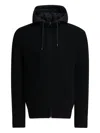Herno Giacca In Maglia Pettorina Nylon In Black