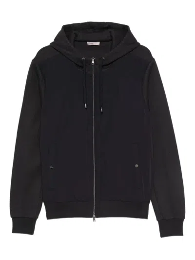 HERNO HERNO HOODED ZIP-UP CARDIGAN