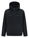 Herno Hooded Down Jacket With Drawstring And Pockets In Black