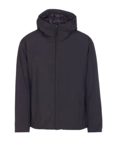 HERNO HERNO HOODED ZIP-UP JACKET