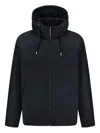 Herno Hooded Down Jacket With Drawstring And Pockets In Black