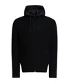 Herno Giacca In Maglia Pettorina Nylon In Black