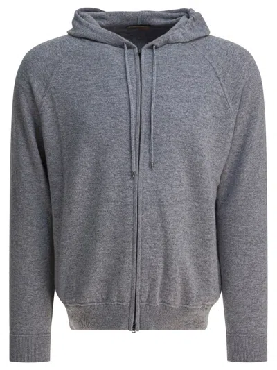 HERNO HERNO HOODIE IN CASHMERE