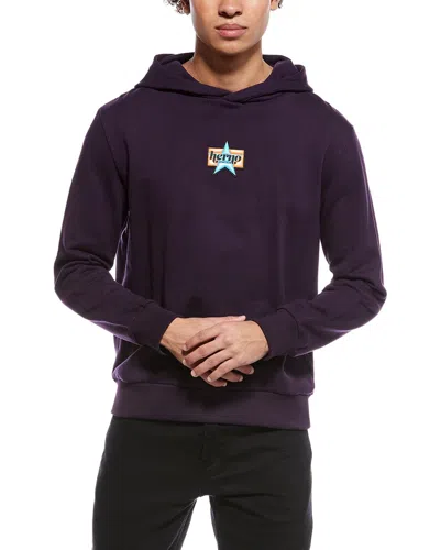 Herno Hoodie In Purple