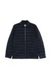 Herno Horizontal Quilted Jacket In Black