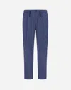 Herno Hose Aus Light Stretch Nylon In Blue