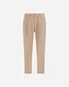 Herno Hose Aus Light Stretch Nylon In White