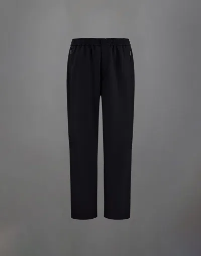 Herno Hose Laminar Aus Wool Touch In Black