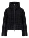 Herno Tech Pied De Poule And 2 Layer Windstopper Cape In Multi