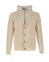 Herno Button Cotton Jacket In White