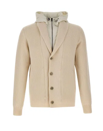 HERNO HYBRID SWEATER