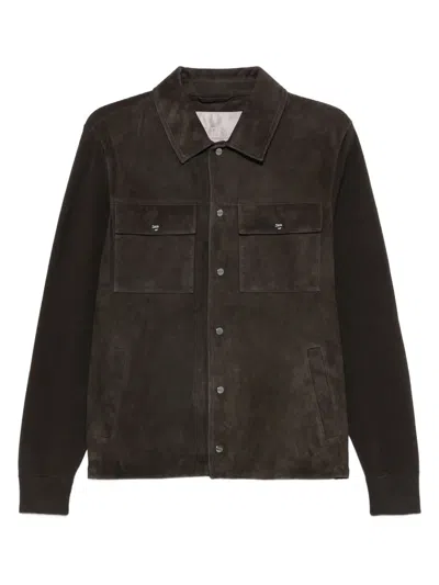 Herno Hybrid Tricot Men's Sweater - Fw25 Collection In Black