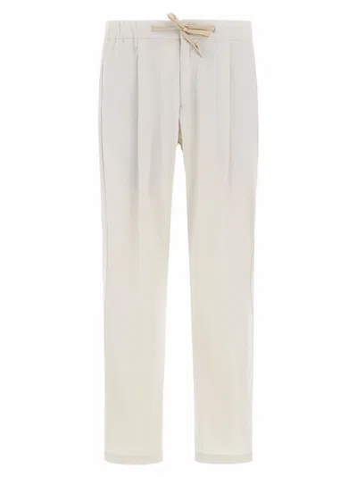 Herno Ice-colored Maestro Stretch Nylon Trousers
