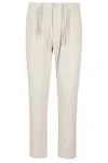 Herno Ice-colored Suede Effect Pants