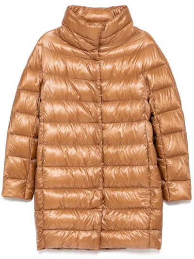 Herno Icon Coat In 褐色