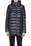 Herno Iconic Quilted Down Jacket In Blue