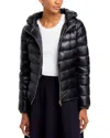 Herno Iconico Giada Ultralight Removable Hooded Jacket In Black