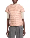 Herno Icon Quilted Shell Jacket In Rose Pink
